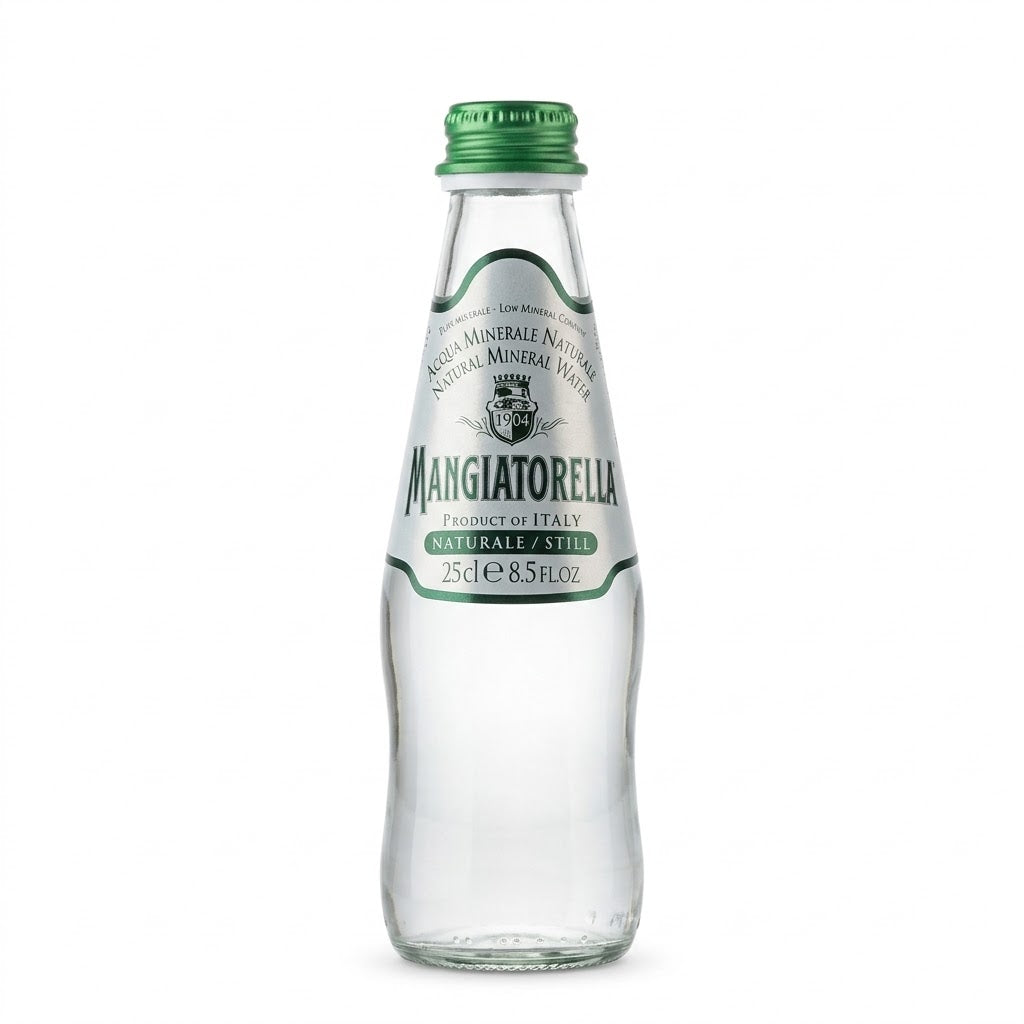 Mangiatorella Still Natural Mineral Water Glass 250ml