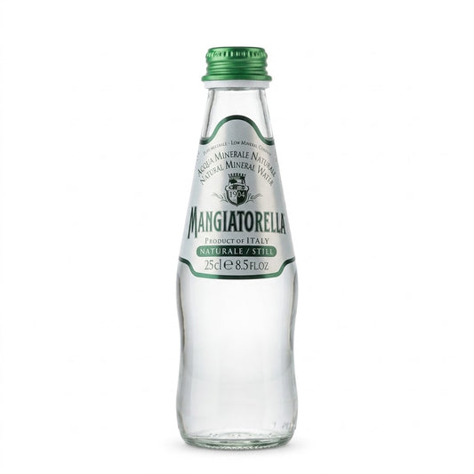 Mangiatorella Still Natural Mineral Water Glass 250ml