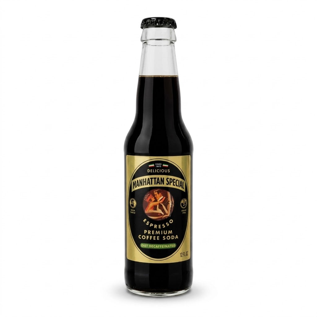 Manhattan Special Diet Decaf Espresso Soda 12oz Bottle