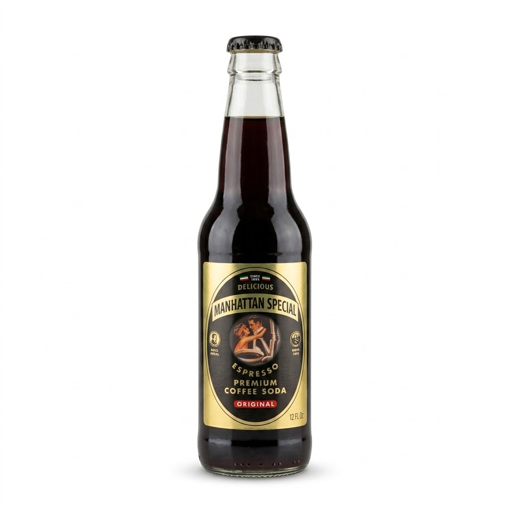 Manhattan Special Original Espresso Soda 12oz