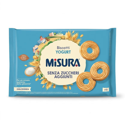 Misura Dolcesenza Yogurt Biscuits 400g – No Added Sugar