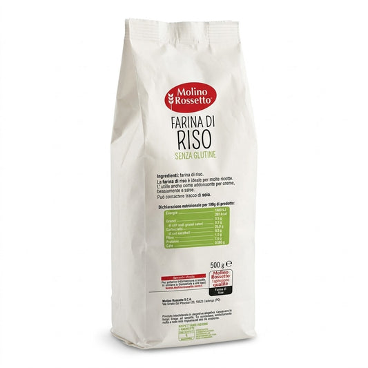 Molino Rossetto Gluten Free Rice Flour 500g – Italian Import