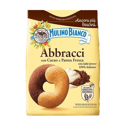 Mulino Bianco Abbracci Milk & Chocolate Cookies 700g