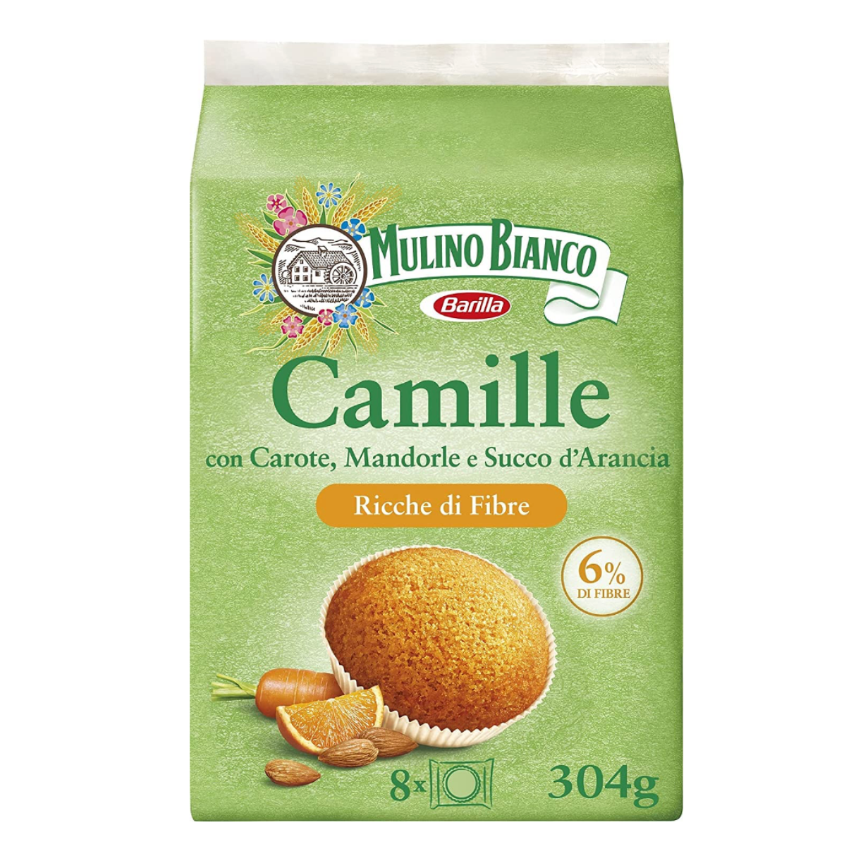 [Best Before Date April 15th, 2026] Mulino Bianco Camille 304g