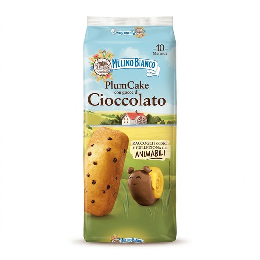 Mulino Bianco Chocolate Chip PlumCake 10-Pack (350g)