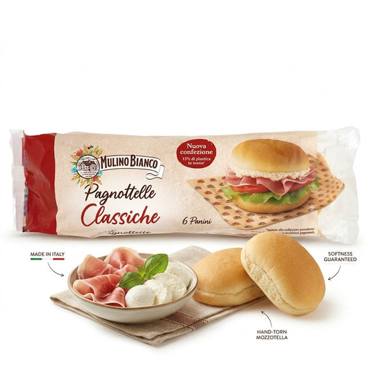 Mulino Bianco Classic Pagnottelle Italian Sandwich Buns