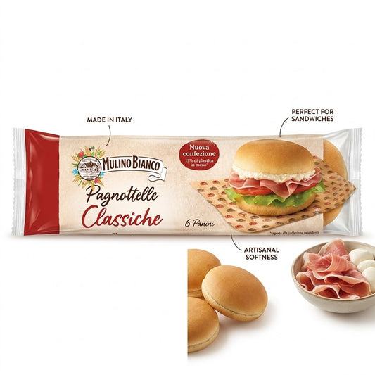 Mulino Bianco Classic Pagnottole Italian Sandwich Buns