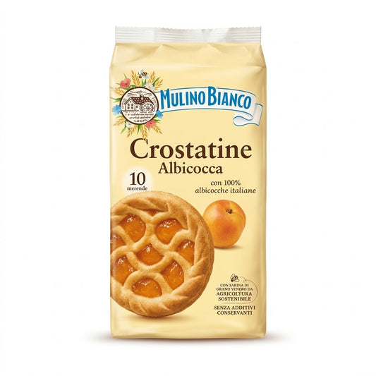 Mulino Bianco Crostatine Apricot Italian Tarts 10 Pack