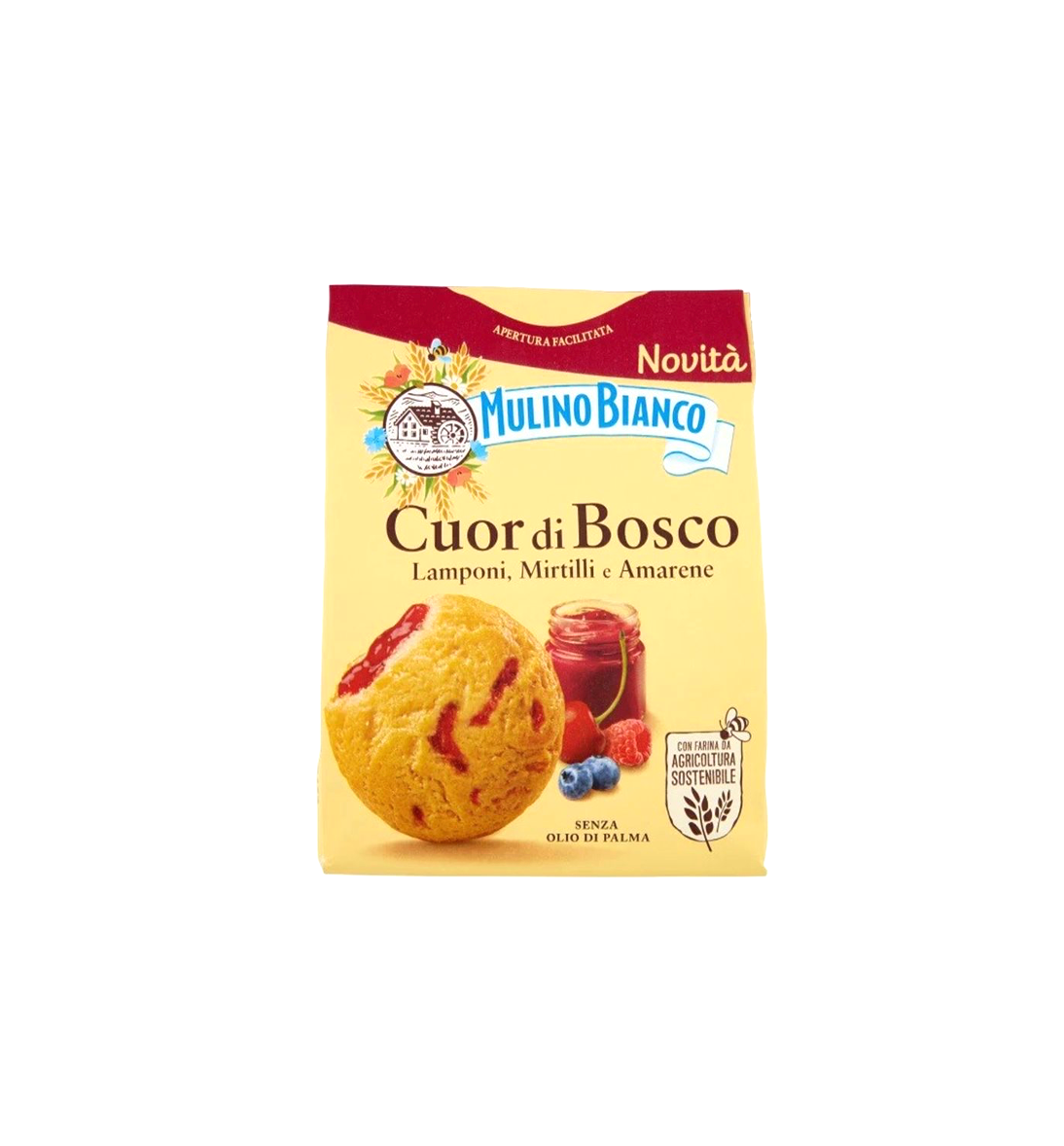 Mulino Bianco Cuor Di Bosco Biscuits 300g