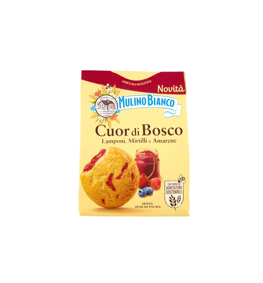 Mulino Bianco Cuor Di Bosco Biscuits 300g