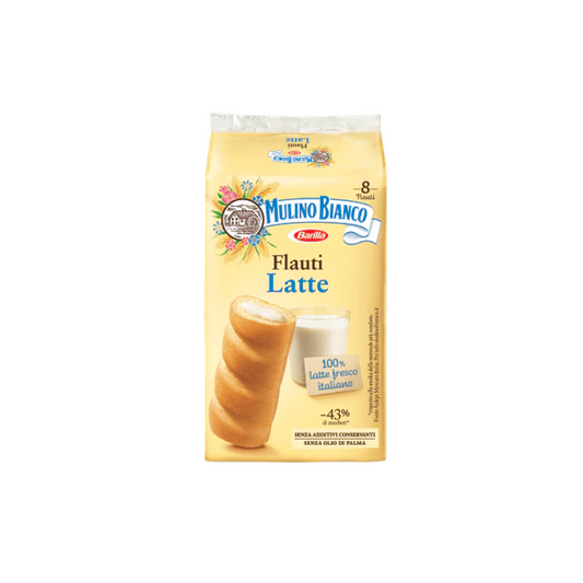 Mulino Bianco Flauti Latte Milk Flutes 280g