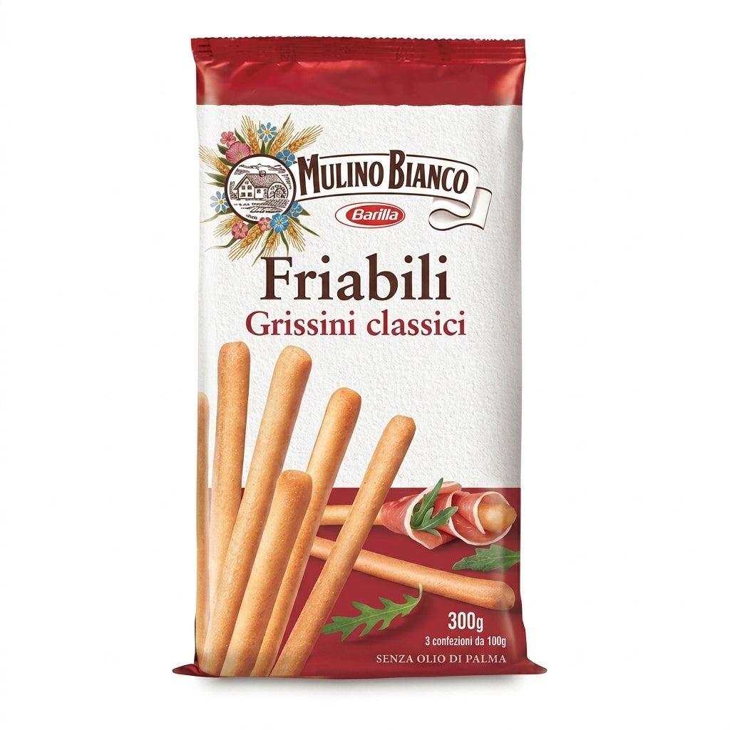 Mulino Bianco Friabili Grissini Classic Breadsticks 300g