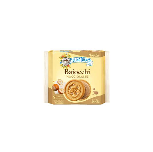 Mulino Bianco Hazelnuts Cream Filled Cookies 168g