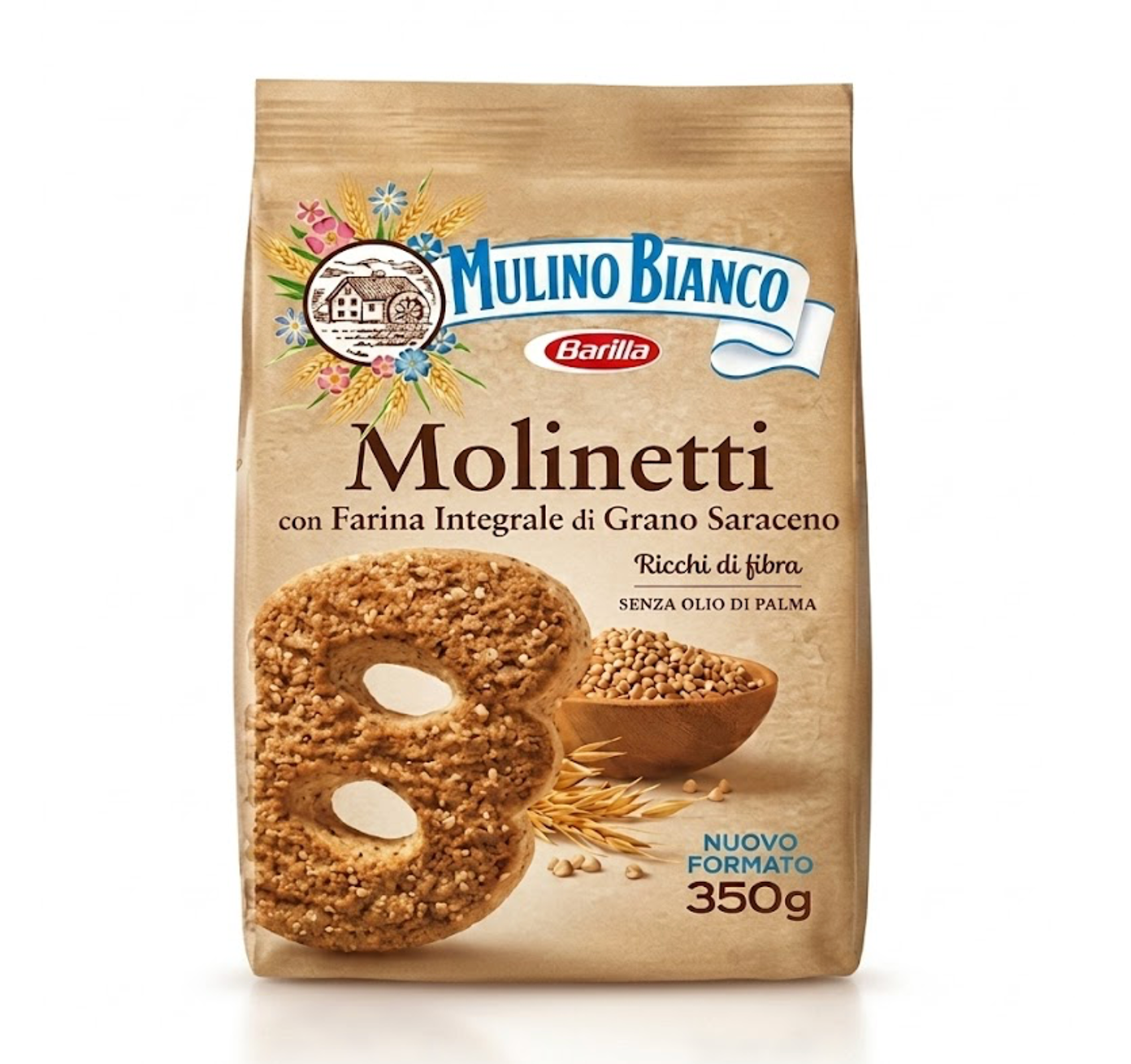 Mulino Bianco Molinetti Shortbread Biscuits 350g