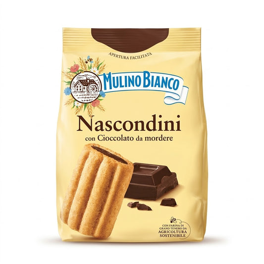 Mulino Bianco Nascondini Biscuits with Chocolate Center 350g