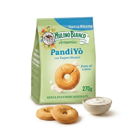 Mulino Bianco PandiYò Yogurt Sugar Free Biscuits 270g