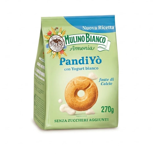Mulino Bianco PandiYò Yogurt Sugar Free Biscuits 270g