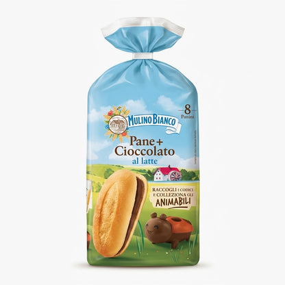 Mulino Bianco Pane Cioccolato – Italian Sweet Bread and Chocolate Snack 300g