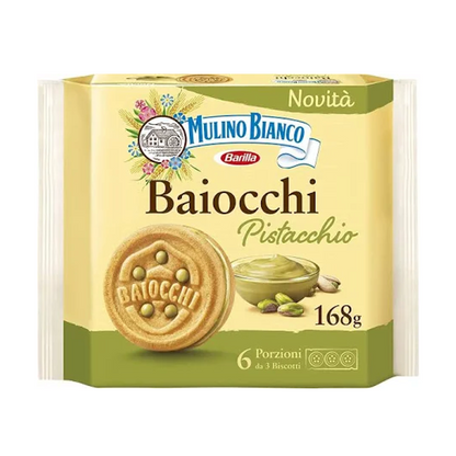 Mulino Bianco Pistachio Cream Filled Cookies 168g