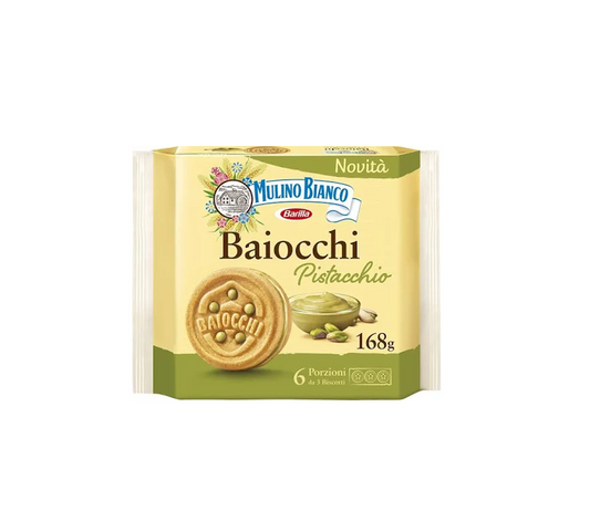 Mulino Bianco Pistachio Cream Filled Cookies 168g