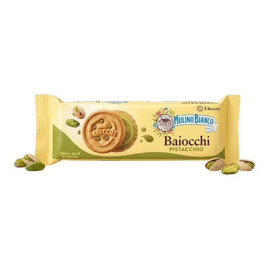 Mulino Bianco Pistachio Cream Filled Cookies 28g