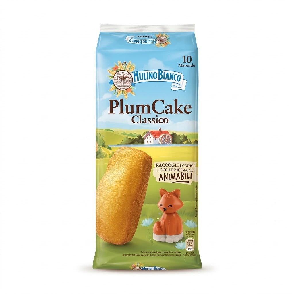 Mulino Bianco PlumCake Classico Yogurt Cakes 10-Pack 330g
