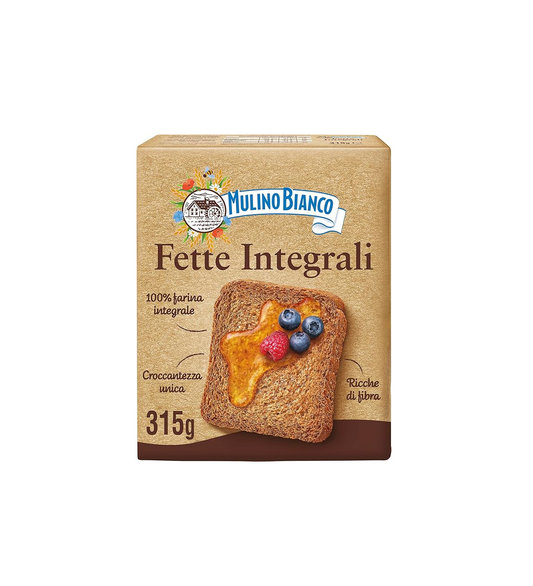 Mulino Bianco Whole Wheat Fette Biscottate 315g