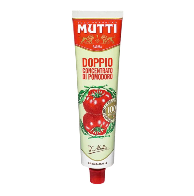 Mutti Double Concentrated Italian Tomato Paste Tube 130g