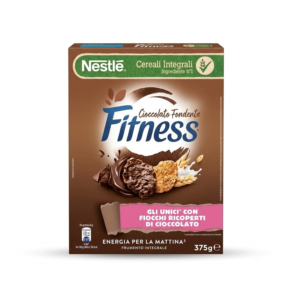 Nestlé Fitness Dark Chocolate Cereal 375g – Whole Grain