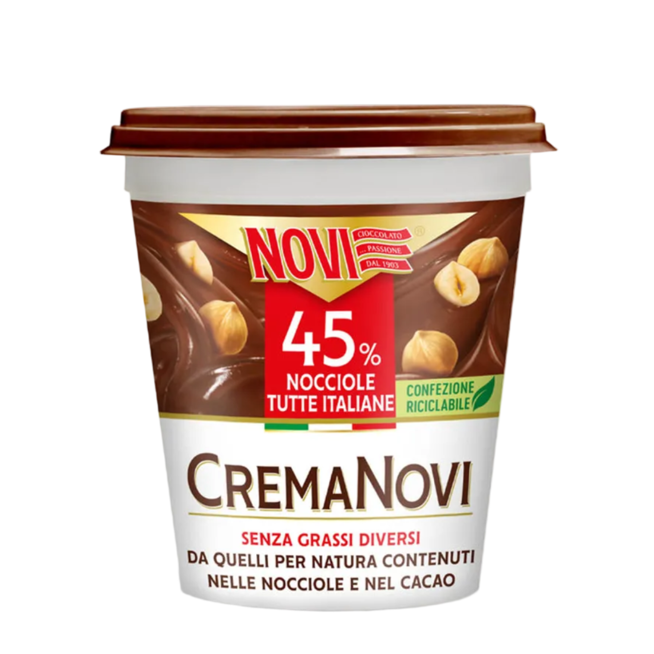 Novi Spreadable Hazelnut Cream 200g – Lovitaly Gourmet