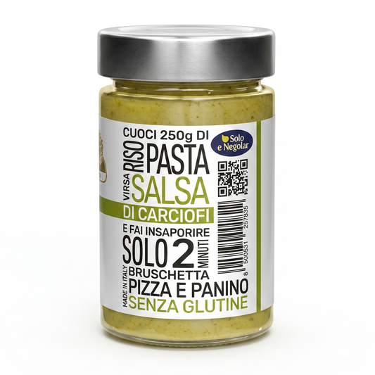 'O Sole e Napule Artichoke Sauce Creamy Italian Pesto 190g