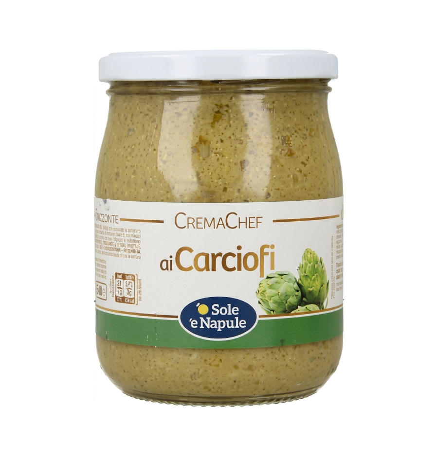 'O Sole 'e Napule CremaChef ai Carciofi 540g