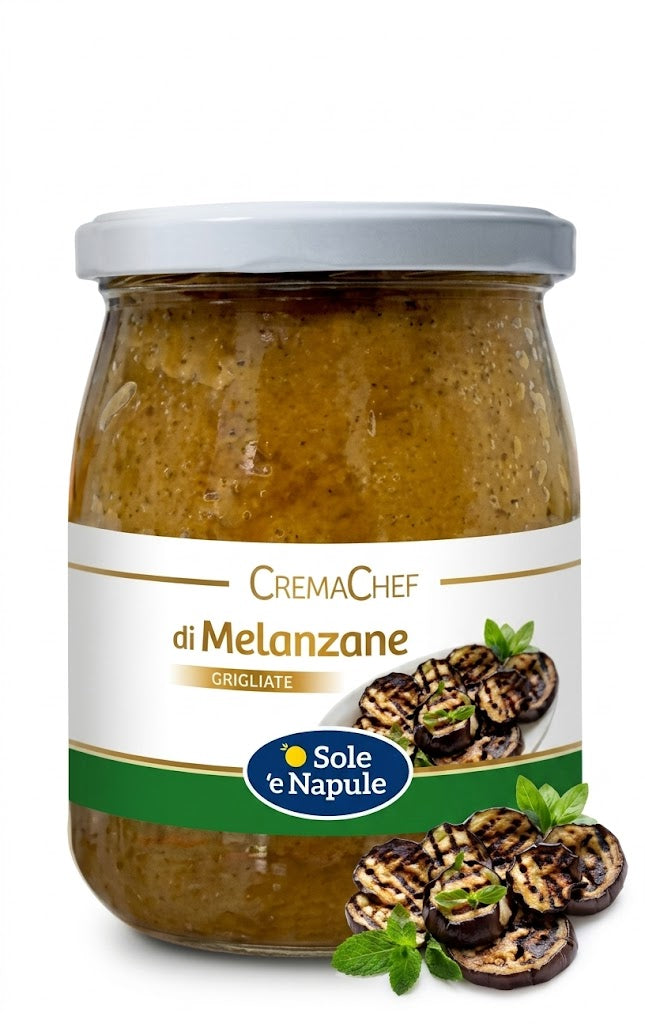 O Sole e Napule Grilled Eggplant Cream 540g