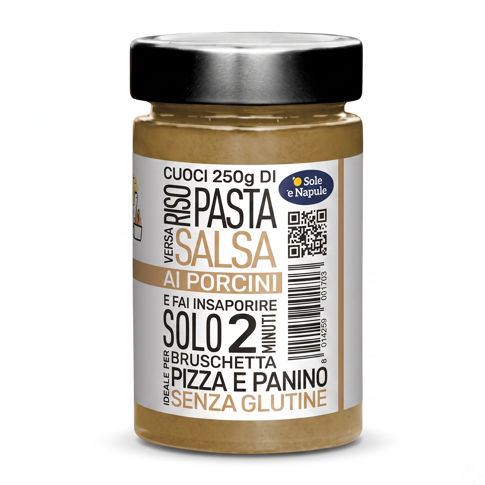 'O Sole e Napule Porcini Mushroom Sauce 190g