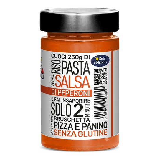 'O Sole e Napule Sweet Pepper Italian Pasta Sauce 190g