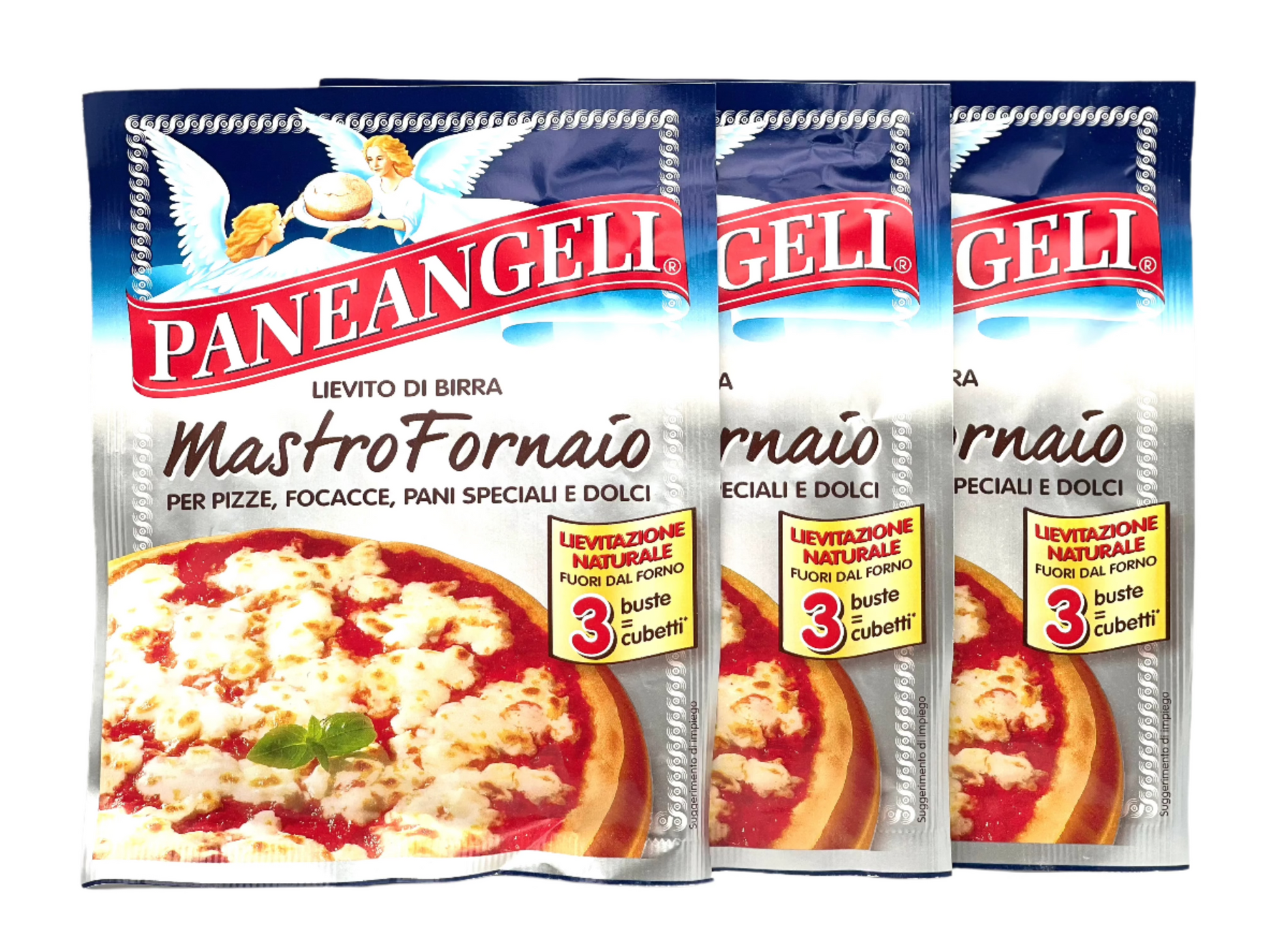 Paneangeli Mastro Fornaio Yeast For Pizza 21g 3-Pack