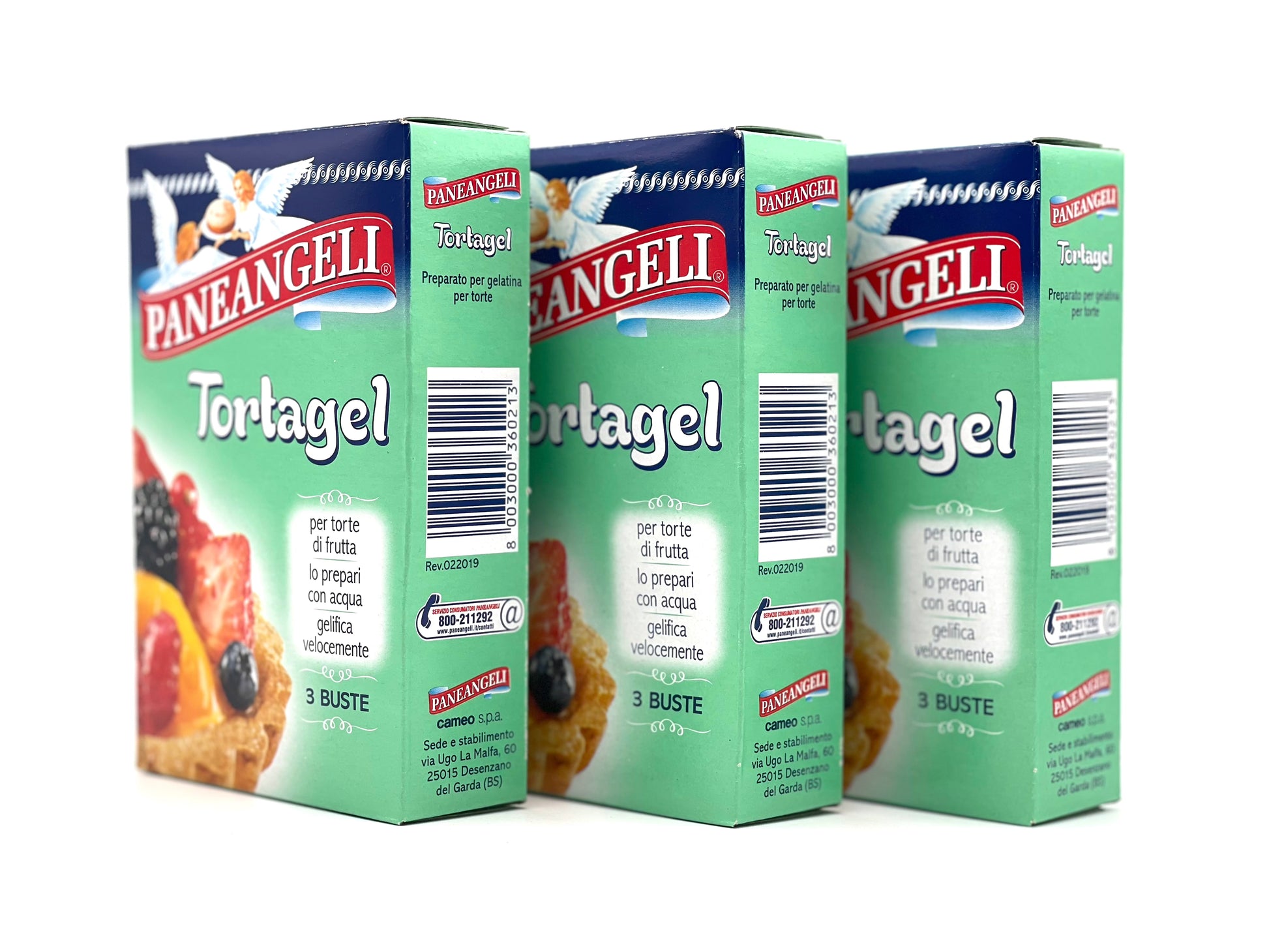 Paneangeli Tortagel Vegan Jelly Powder 42g 3-Pack