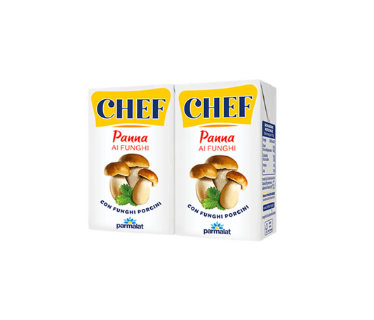 Panna Chef al Funghi Cream with Mushrooms 125mlx2