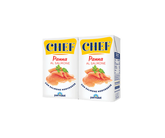 Panna Chef al Salmone Cream 125mlx2