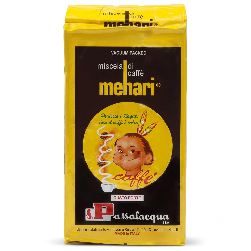 Passalacqua Mehari Neapolitan Espresso Ground Coffee 250g
