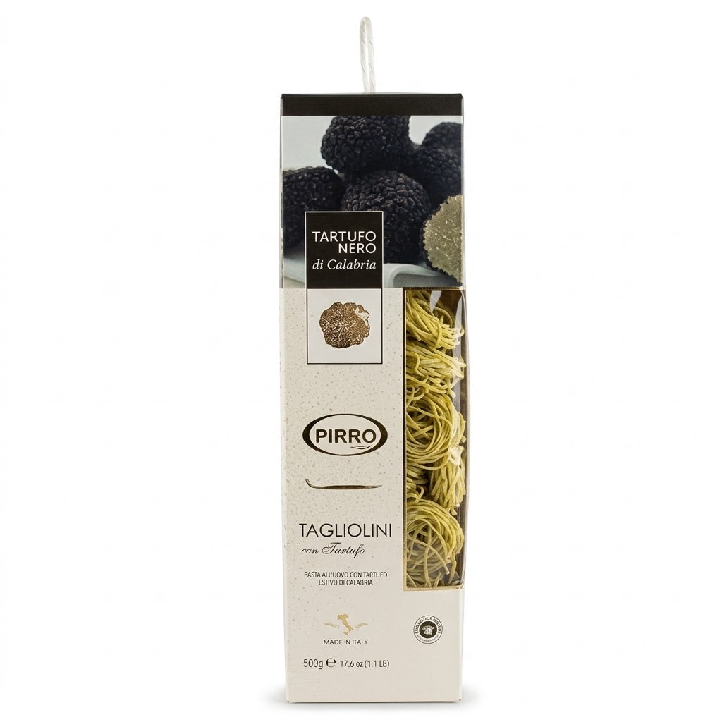 Pasta Pirro Black Truffle Tagliolini Egg Pasta 500g Luxury Gift Box