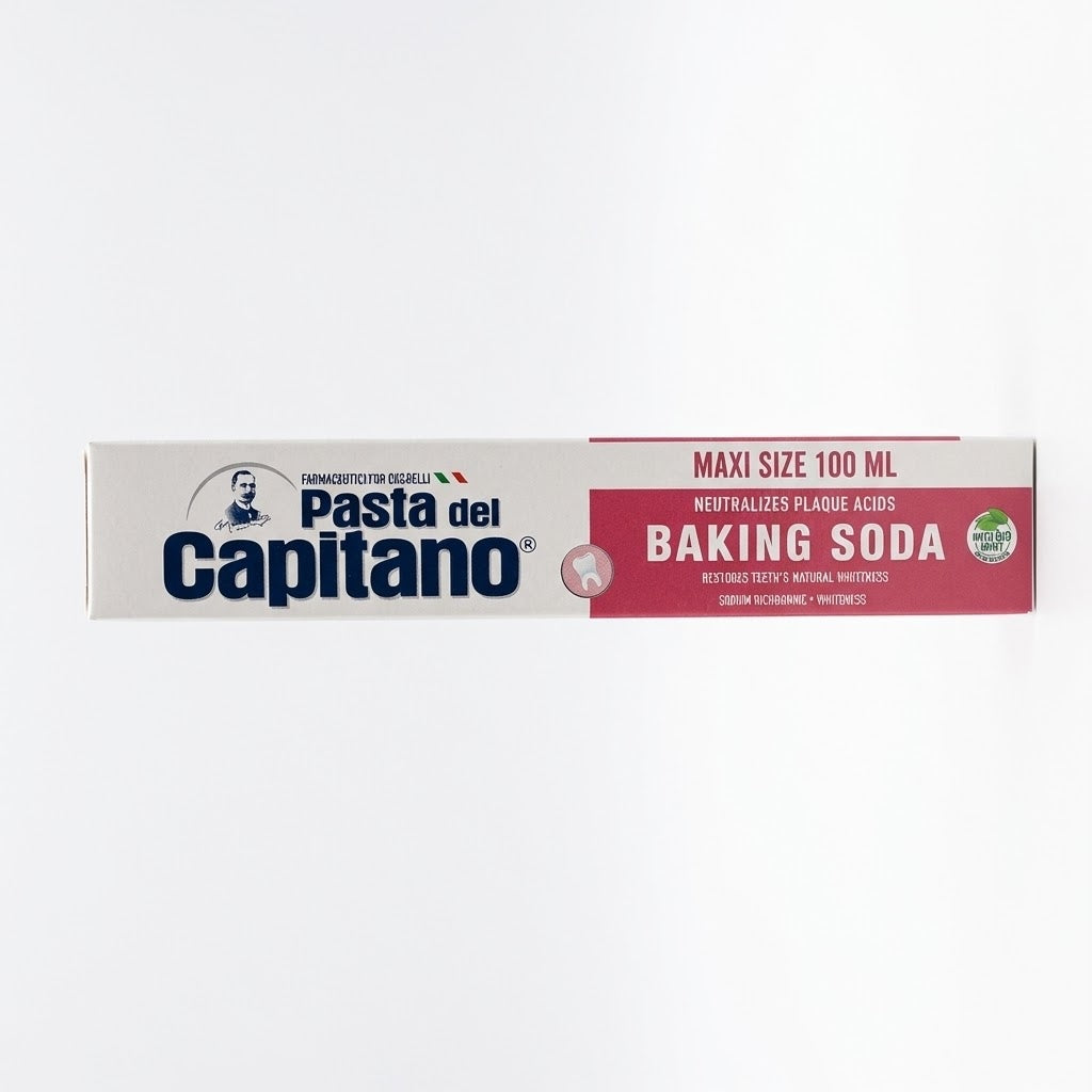 Pasta del Capitano Baking Soda Toothpaste 100ml – Italy