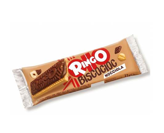 Pavesi Ringo Bisco Cioc Hazelnuts Cookies 27g