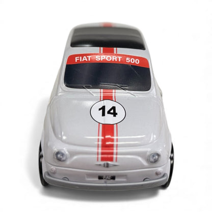 Vanoir FIAT 500 Gran Turismo with Chocolates in a Metal Car Toy 205g SILVER
