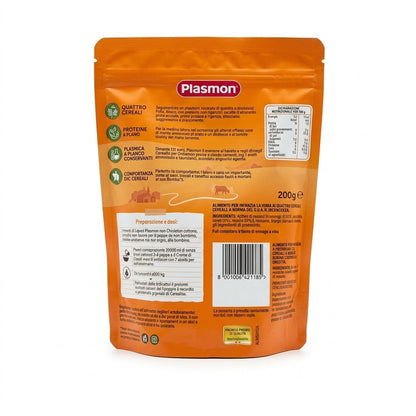Plasmon 4 Cereal Baby Cream 200g – Italian Weaning Food