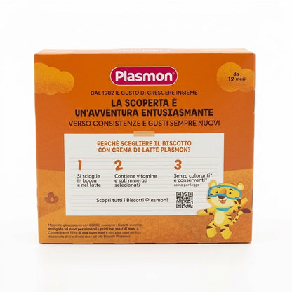 Plasmon Biscuits Milk Cream 320g– Italian Snack
