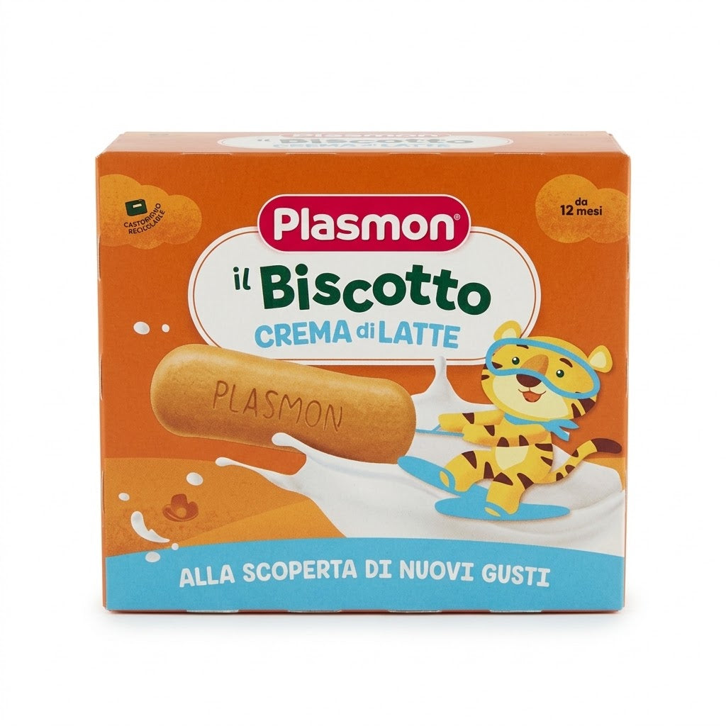 Plasmon Biscuits Milk Cream 320g– Italian Snack