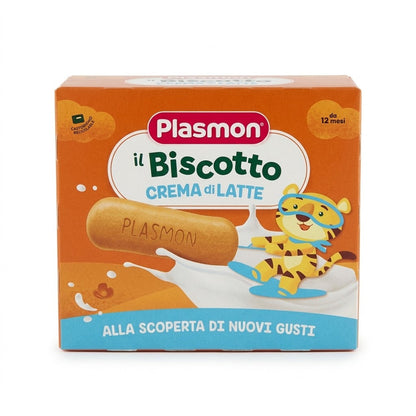 Plasmon Biscuits Milk Cream 320g– Italian Snack