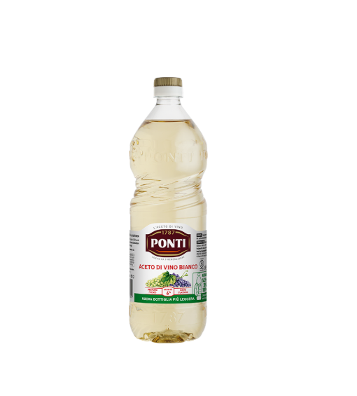 Ponti Aceto di Vino Bianco / Wine Vinegar White Vinegar 1000 ml