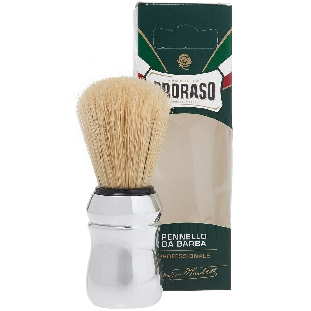 Proraso Professional Shaving Brush – Natural Boar Bristle